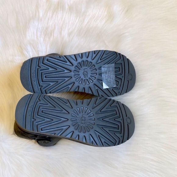 UGG Grey Mini Bailey Button II Boots - Picture 7 of 8